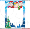 Free Clipart Christmas Tree Border Image