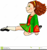 Irish Step Dancer Clipart Image