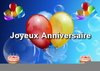 Happy Birthday In French Clipart Image