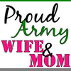 Army Wife Clipart Image