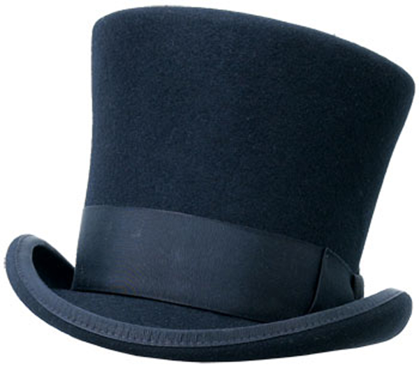 black top hat clipart - photo #23
