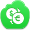 Conversion Of Currency Icon Image