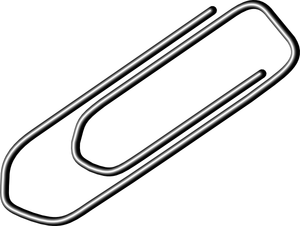 clipart of paper clip - photo #3