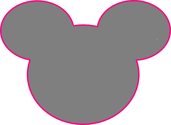 Mickey Mouse Outline Clip Art At Vector Clip Art Online