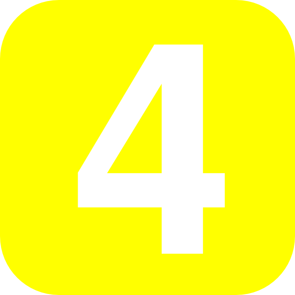 yellow numbers free clip art - photo #3