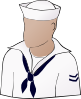 Sailor Face Clip Art