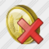 Icon Coin Delete Image
