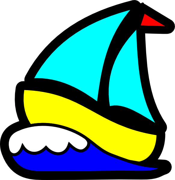 clipart boat on water - photo #47