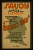 First Anniversary Federal Theatre Production And World Premiere Of  Rachel S Man  A Dramatization Of The Life Of America S Most Colorful Soldier-statesman Andrew Jackson. Image