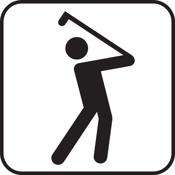 free clipart golf course - photo #14