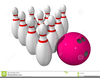 Free Tenpin Bowling Clipart Image
