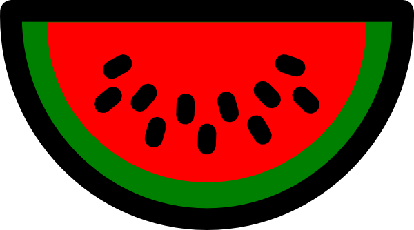 Watermelon Slice Cartoon. Watermelon