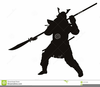 Warrior Silhouette Clipart Image