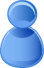 User Symbol Blue Clip Art