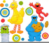 Sesame Street Alphabet Clipart Image
