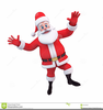 Santa Dancing Free Clipart Image