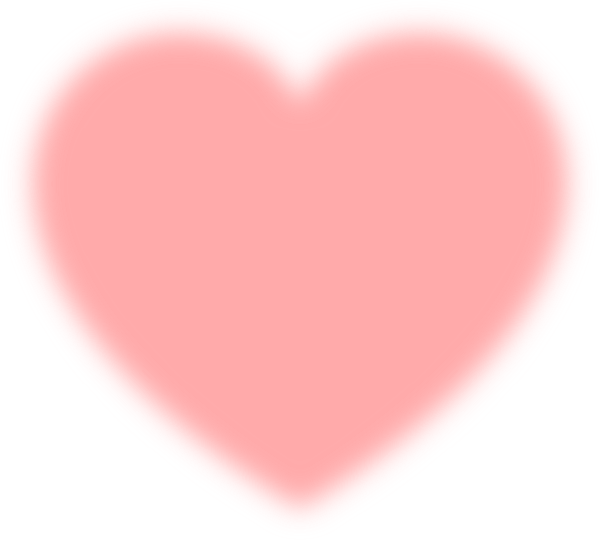 Fuzzy Pink Heart Clip Art at Clker.com - vector clip art online