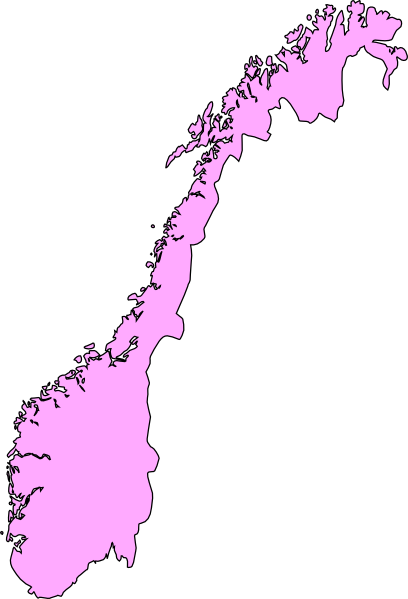 norway map clipart - photo #3