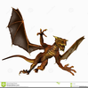 Fantasy Dragon Clipart Image