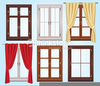 Free Curtains Clipart Image