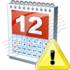 Calendar Warning Image