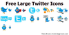 Free Large Twitter Icons Image