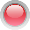 Led Circle (red) Clip Art