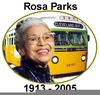 Rosa Parks Bus Clipart Image