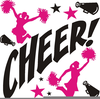 Free Cheer Sports Clipart Image