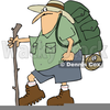 Clipart Of Hiking Trails Image