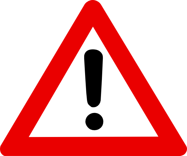 warning clip art - photo #3