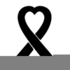 Cancer Awareness Ribbons Clipart Image