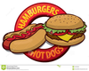 Clipart Hamburgers Hot Dogs Image