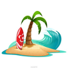 Clipart Of A Surfboard Image