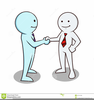 Hand Shaking Clipart Image