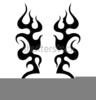 Vector Flame Clipart Image