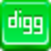 Free Green Button Digg Image