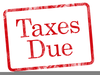 Paying Taxes Clipart Image