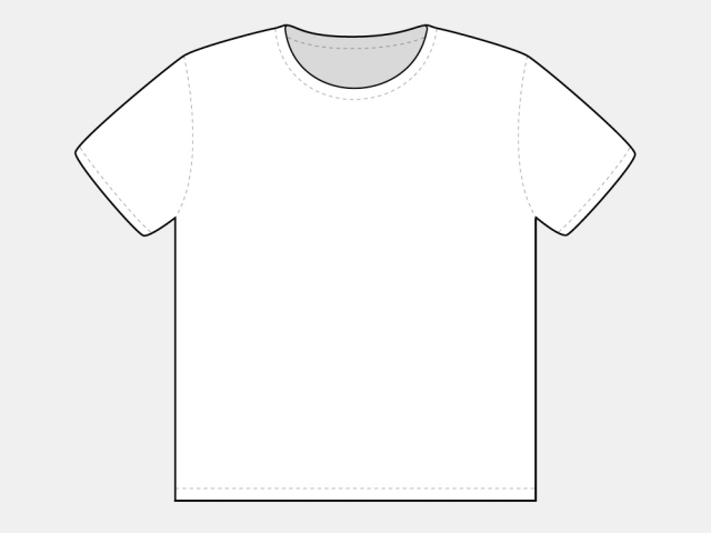 Blank Shirt Template