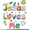 Free Jesus Loves Me Clipart Image