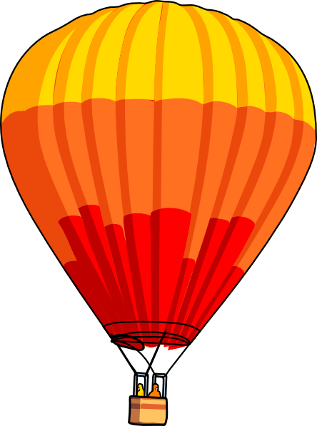 Hot Air Balloon Clip Art at Clker.com - vector clip art online, royalty