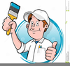 Free Clipart House Painter Image