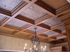 Wooden Coffered Ceiling Image