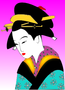 Japanese Woman Clip Art