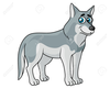 Wolf Clipart Vector Image