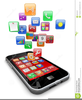 Clipart Cell Phone Applications Image