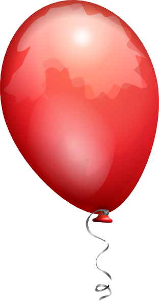 red balloon clip art free - photo #19