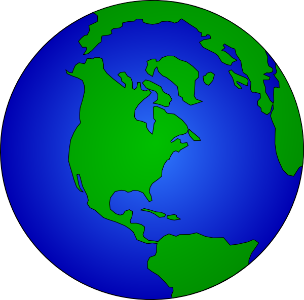 clipart of the globe - photo #5