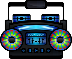 Mini Boom Box Clip Art at Clker.com - vector clip art online, royalty