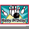 Bowling Party Clipart Image